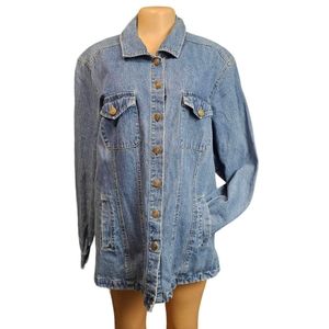 Westport plus womens denim jacket